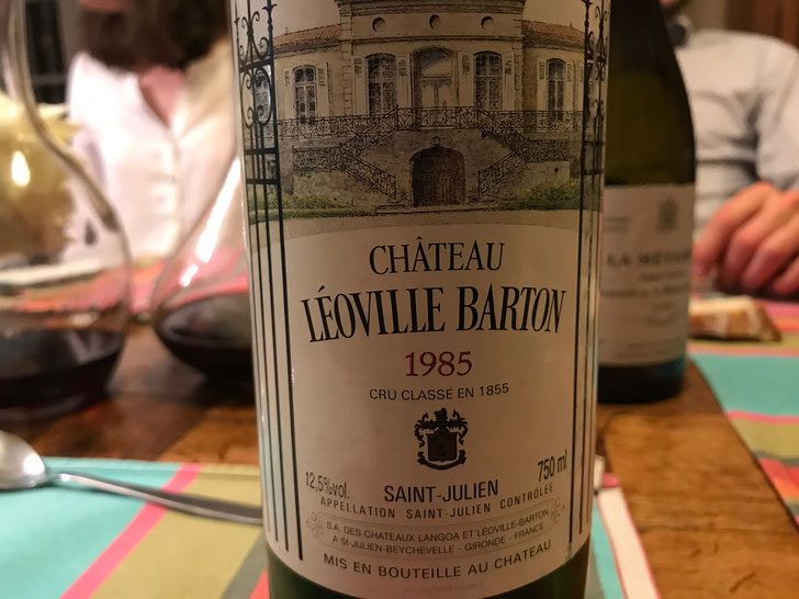 Dinner Tasting - Chateau Leoville Barton 1985