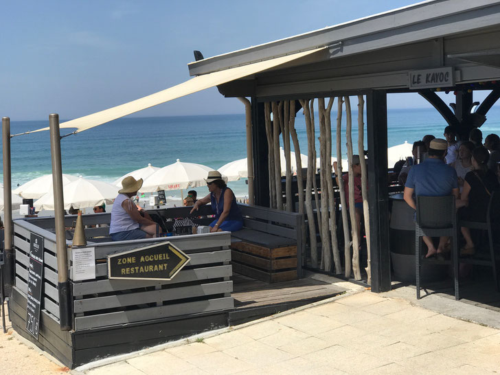 Beachside restaurant, Lacanau Plage