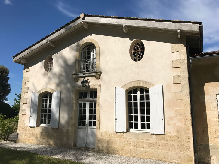 My accommodation at Chateau Mauvesin Barton