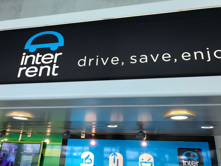 Inter rent car rental - good service