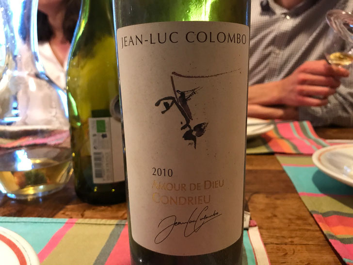 Dinner Tasting - Jean-Luc Colombo Viognier 2010