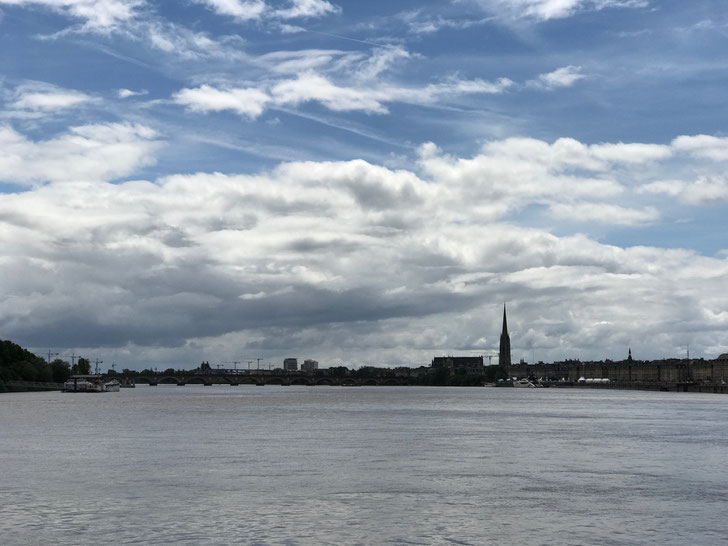 The beautiful Bordeaux city
