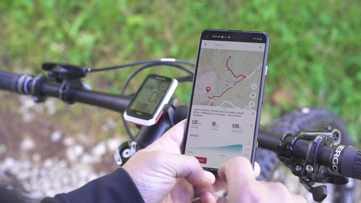  SIGMA GPS Bike Computer ROX mit neuer Tracknavigation, inklusive Abbiegehinweisen und die neue „Search & Go“-Funktion