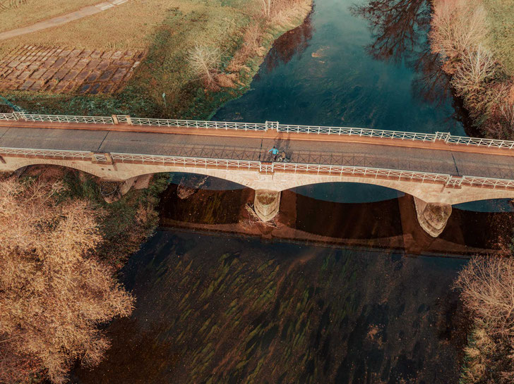 Der Elsterradweg folgt dem Flusslauf der Weißen Elster unter anderem durch Thüringen und Sachsen-Anhalt. Foto: Saale-Unstrut-Tourismus, Falko Matte