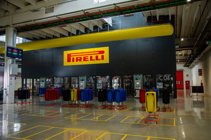 Bollate Factory von Pirelli in Mailand ©Pirelli