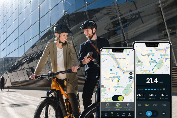 Powunity - eBike App Navigation  ©Powunity