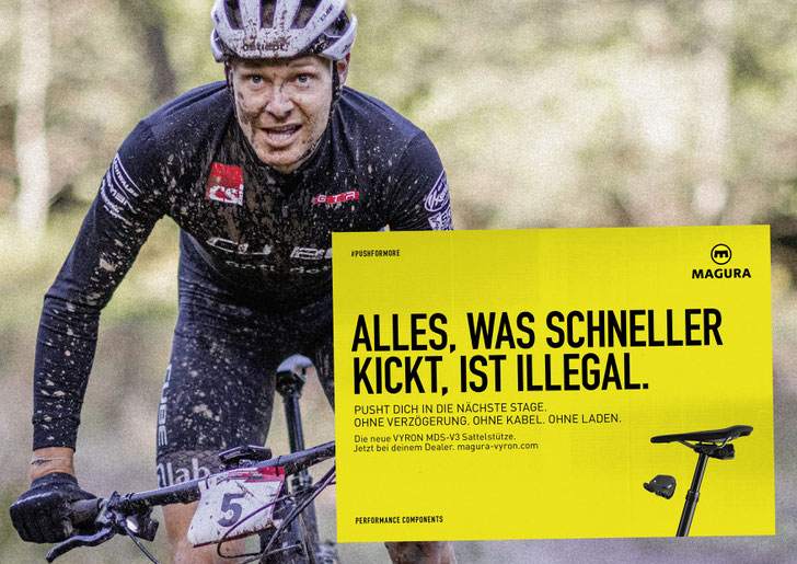 Sujet „Alles, was noch schneller kickt, ist illegal.“