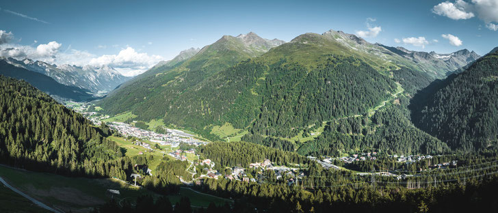 Panorama St. Anton Sommer © TVB St. Anton am Arlberg - Patrick Bätz