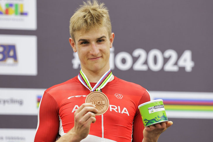 Franz-Josef bei den abschließenden WM-Bewerbe ©Olly Hassell/SWpix/Cycling Austria