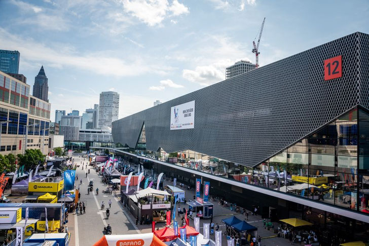 Eurobike Außenaufnahme. Credit: Eurobike / Silke Magino