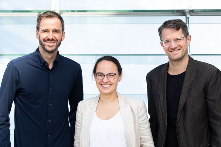 Team Politik: Alexander Rosenthal, Elena Laidler-Zettelmeyer, Wasilis von Rauch © David Gauffin