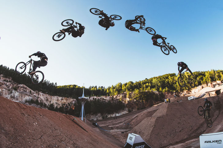 Swatch Nines MTB - B21 DAY2 ACTION Elias Ruso Syo van Vliet