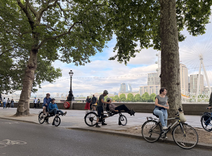London hat die Vorgaben von Healthy Streets konsequent umgesetzt ©Hase Bikes