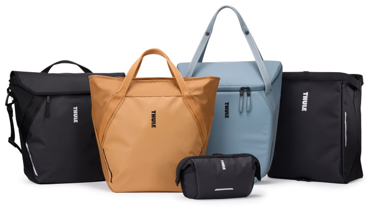 Für alle, die täglich radeln, das neue InLock pannier system by Thule ©Thule