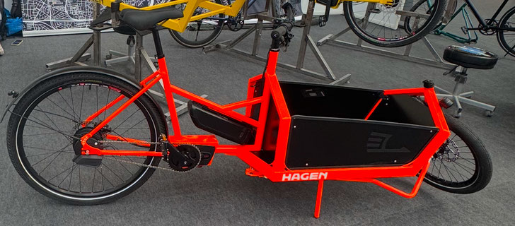 2x Hagen Bikes E-Lastenräder auf der Eurobike gestohlen – 5.000 € Belohnung ©Hagenbikes