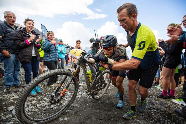 Der Grand Raid mit dem berüchtigten Pas de Lona gehört neu ebenfalls zur Bike Marathon Classics. (Foto Etienne Bornet)