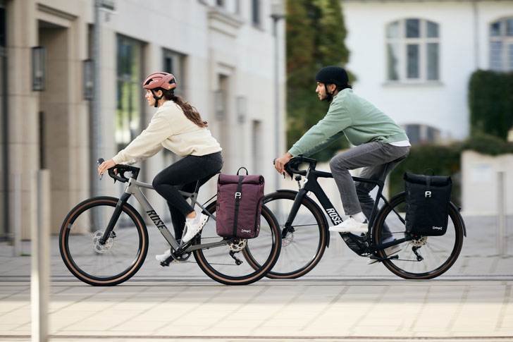 Der otinga Flip ist nicht nur eine Fahrradtasche, die man ebenfalls als Rucksack verwenden kann, sondern er kombiniert die Vorteile beider Produkte in einem.