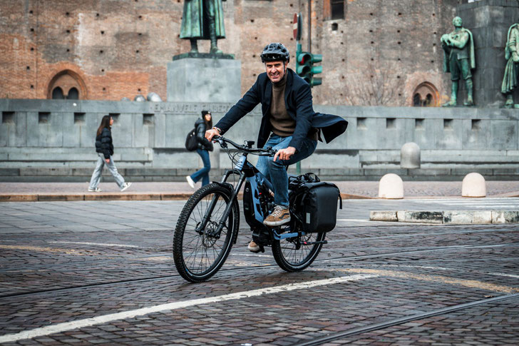 Stefano Migliorini riding THOK MIG e-S ©THOK