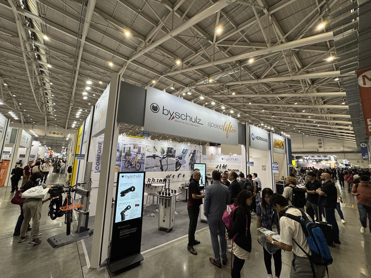 by,schulz Messestand auf der Taipei Cycle Show 2025. ©by,schulz