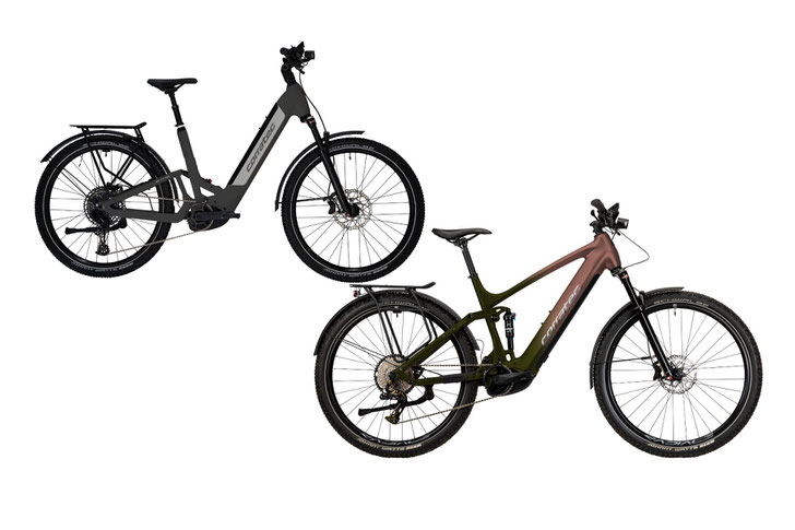 Oben: corratec MTC 100 Wave CX8 // unten: corratec MTC 120 Pro