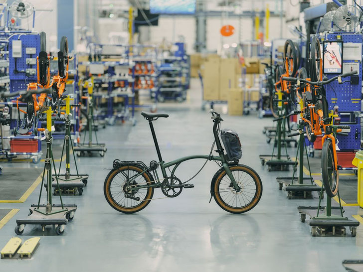 Brompton G Line in der Produktionshalle ©Brompton