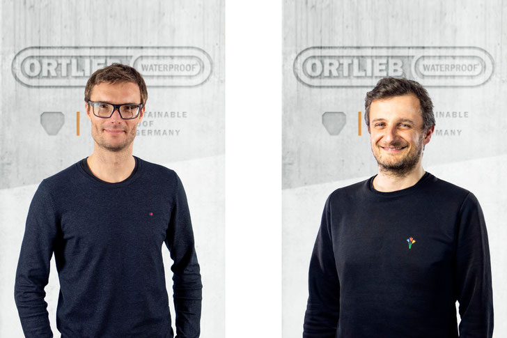 Links: Neuer Head of Productmanagement - Falko Schott // rechts: Daniel Roberts - neuer Außendienst