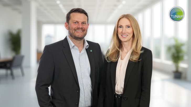 Tunap Geschäftsführer Daniel Helwig und Elisabeth Vag ©TUNAP