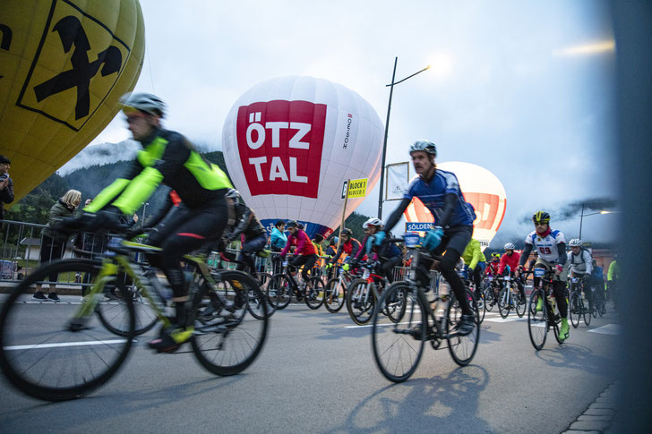Ötztaler Radmarathon - Start © Lukas Ennemoser