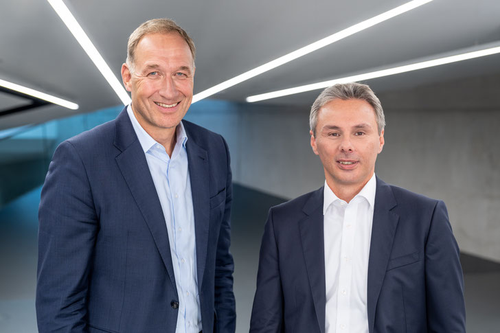 Treten beide ihr neues Amt im MAHLE Konzern am 1. November 2022 an: Arnd Franz (links) als CEO und Markus Kapaun als CFO. 