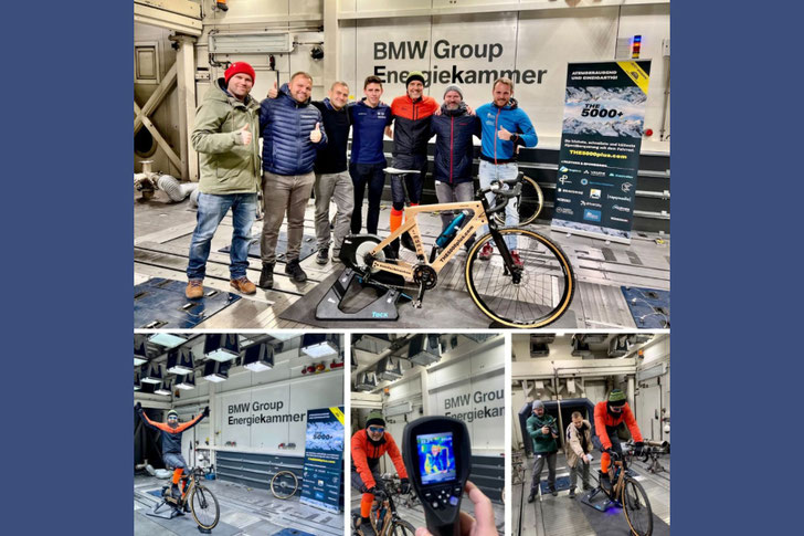 Frank Noe in der Kältekammer der BMW Group ©BMW Group