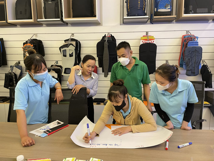 Verantwortung, die über Grenzen geht: Beschwerdeverfahren in der tieferen Lieferkette von ORTOVOX und deuter in Vietnam ©deuter