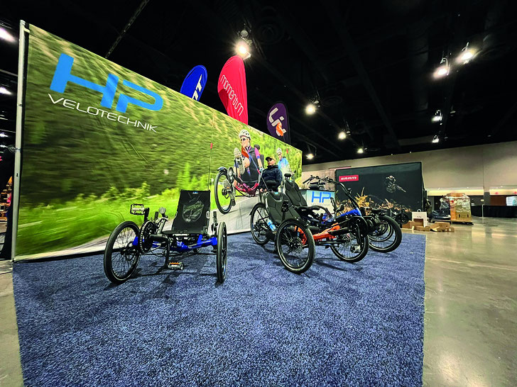 Messeauftritt HP Velotechnik auf der CABDA Midwest in Chicago ©HP Velotechnik