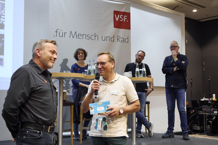 VSF-Jahrestagung in Leipzig /  links: Ralf Rätzel; rechts: Thorsten Larschow ©Albrecht Voss