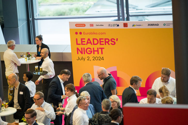 Leaders’ Night als exklusive Einstimmung auf die Leitmesse - Neue Impulse und Perspektivenwechsel mit Baird Europe, Fundracer und Speaker Benedikt Böhm ©Eurobike