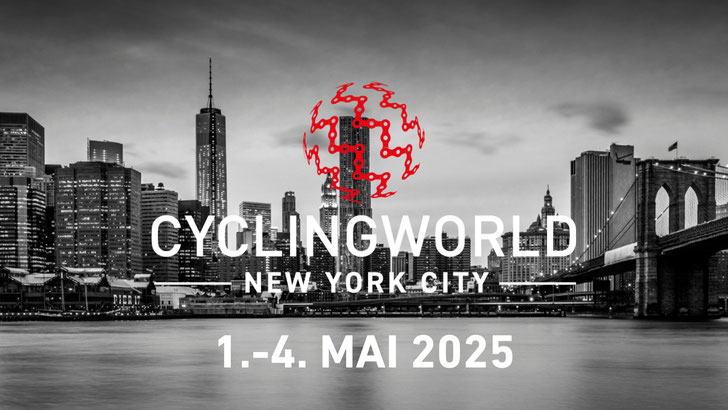 Die Premiere der Cyclingworld New York City ist vom 1. bis 4. Mai 2025