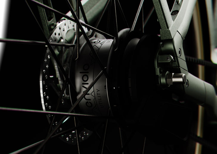 Enviolo bringt den Utility Hub auf den Markt, eine neue Schaltplattform für E-Bikes mit hohem Drehmoment bis zu 120 Nm und eine Schaltbandbreite von 400 %. © Enviolo