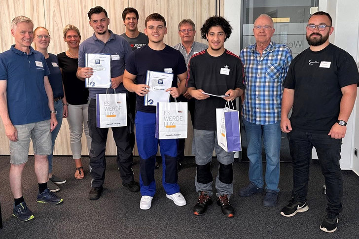 Ein Gruppenbild als Erinnerung durfte natürlich auch nicht fehlen.