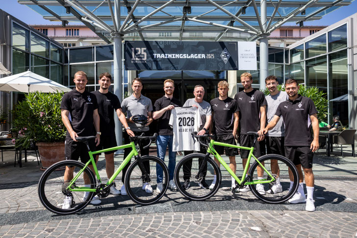 VELO DE VILLE wird offizieller Bike-Partner von Borussia Mönchengladbach ©