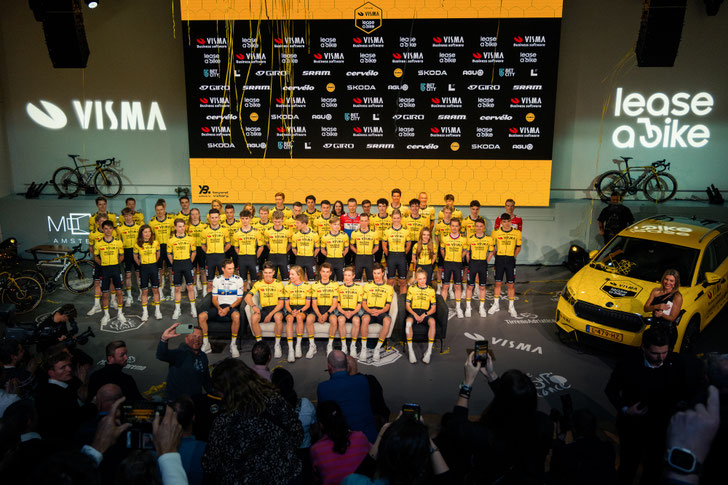 Teamvorstellung Visma | Lease a Bike in Amsterdam 