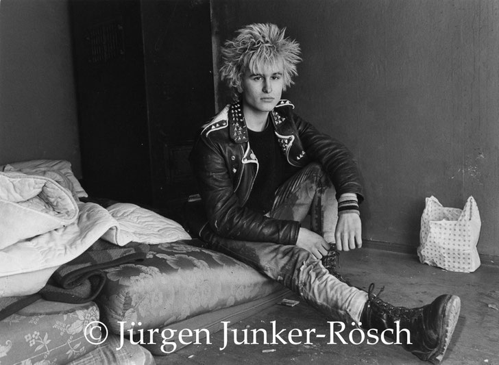 Punk im besetzten Haus, Berlin-Tiergarten 1981