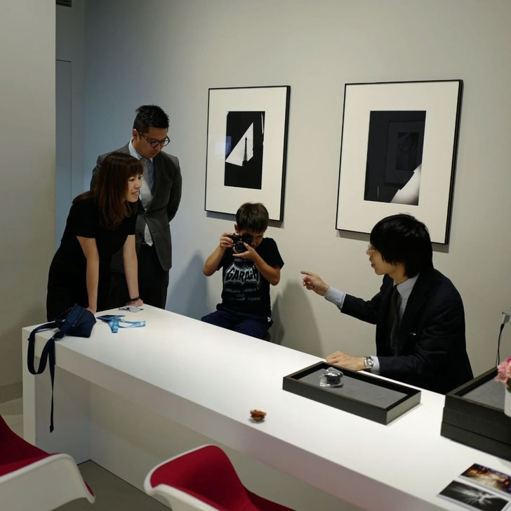 画像：　Leica Ginza Sixでの講習会の様子