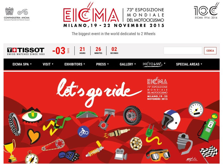 EICMA 2015 Website