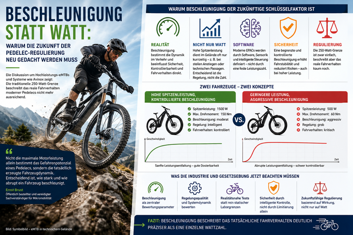 Beschleunigung statt Watt: Warum die Zukunft der Pedelec-Regulierung neu gedacht werden muss ©velotech.de