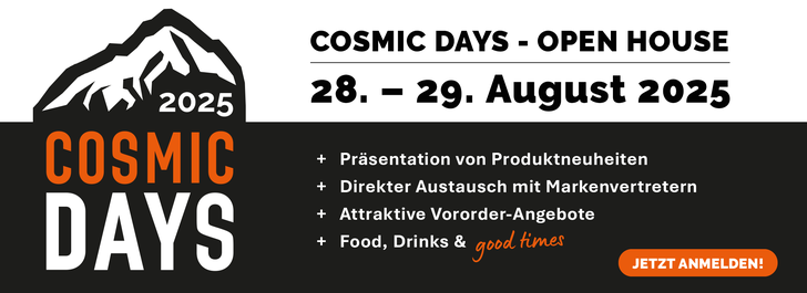 Cosmic Sports lädt zur Open House Hausmesse