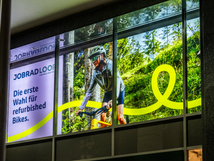 JobRad® Loop startet im stationären Handel: Kooperation mit Globetrotter ©JobRad Loop