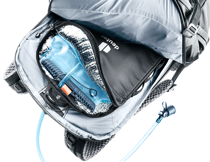 HydraPak® stellt ab 2025 maßgeschneiderte Trinksysteme für deuter Rucksäcke her. ©deuter