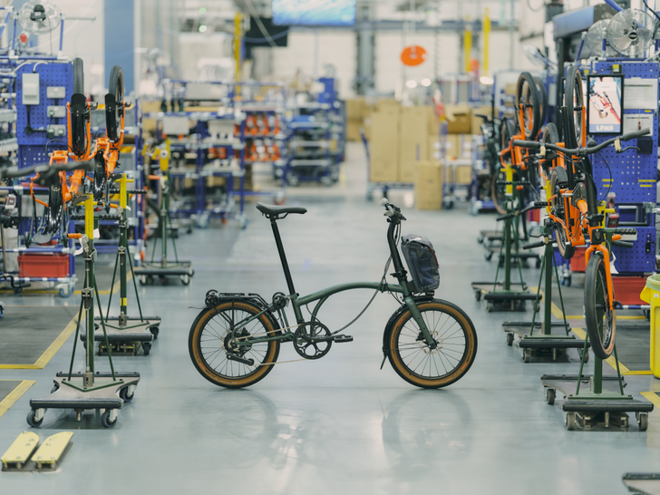 Bis heute wurden mehr als eine Million Bromptons in der Londoner Manufaktur designt, entwickelt und gefertigt ©Brompton