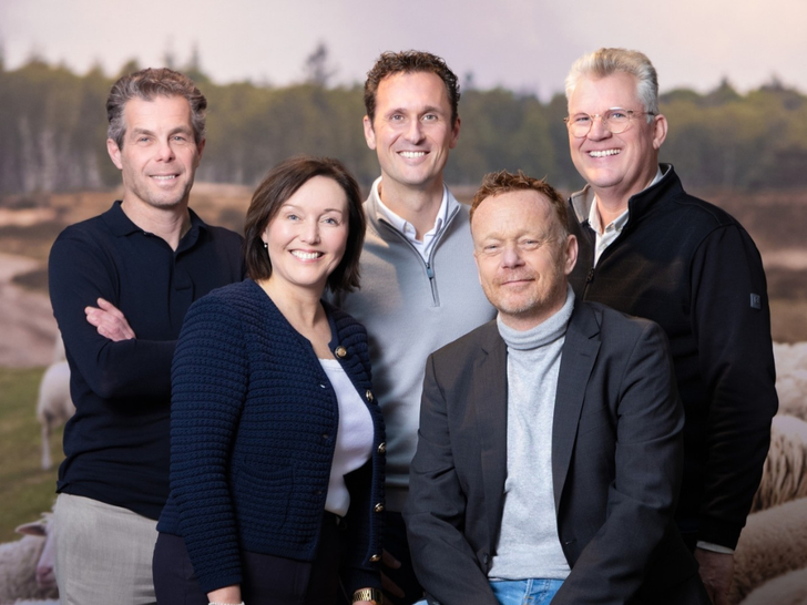 Leitungsteam von Basil und MIK. (Von links nach rechts: Marthijn van Balveren, José ten Hoope, Tim Polman, Marcel Beekman & Marc Roelofsen).