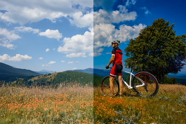 COLORBOOST optimiert das Sehen im Outdoor-Sport © colorboost