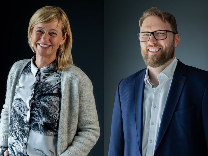 li: Denise Silva wird Director Product Definition / re: Thorsten Weppert übernimmt die Rolle des Director Corporate Quality ©Porsche E-Bike Performance